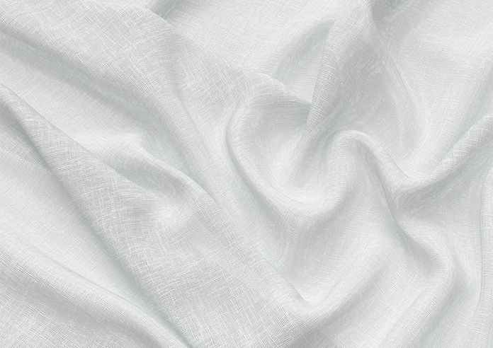 Kalahari Voile, Pure White - Motorised Roman Blind - Image 4